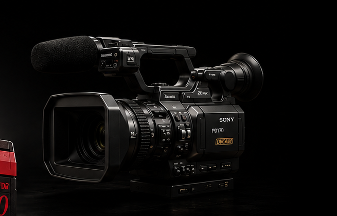 Caméscope vidéo professionnel